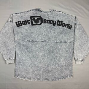 Disneyworld Gray Long Sleeve Spirit Tee